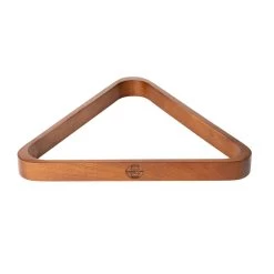 Aufbau-Dreieck Für Pool-Billard, Modell Natur, Holz, 57,2 Mm