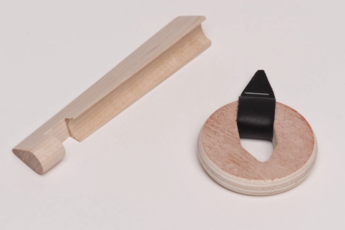 Klemmzwinge Zum Festkleben Von Klebeledern / Pommeranzen â Bild 3