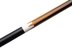 Koda KS10 Billard-Queue Für Poolbillard, 2-teilig, Mit Klebeleder, Vollholz-Oberteil, Leinen-Griffband, 5/16-18-Gewinde