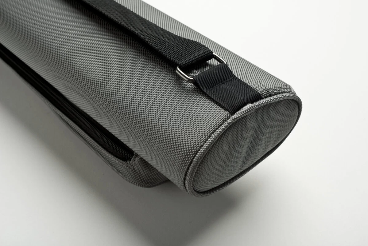 Cuel Billard-Köcher Sport Silber 2/4 Für Pool-Billard-Queues, Mit Schultergurt, Tragegriff Und Zwei Seitentaschen Für Billardzubehör – Bild 5