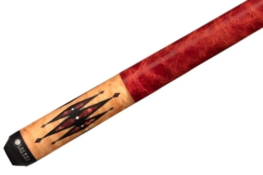 Lucasi Hybrid LHLE2 Pool-Billard-Queue Mit Zero Flexpoint Low Deflection Hybrid-Oberteil Und Uni-Loc-Gewinde – Bild 2