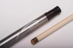 MIT MJ1-001 „Fatal Leap“ Jump-Queue, 2-teilig, Silbergrau, G10-Spitze, Gewindeschoner