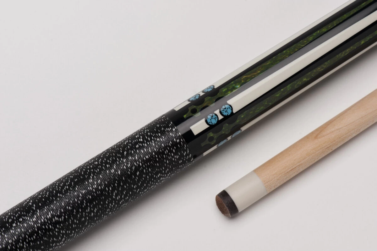 Pool-Billard-Einsteigerangebot: 1 Queue + 1 Köcher/Koffer + 1 Stück Kreide – Bild 2