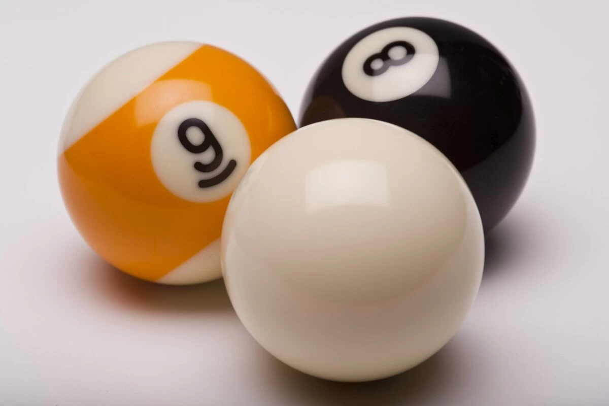 Pool-Billard-Kugeln FĂŒr Kleine Billard-Tische, 48 Mm, Standard â Bild 2