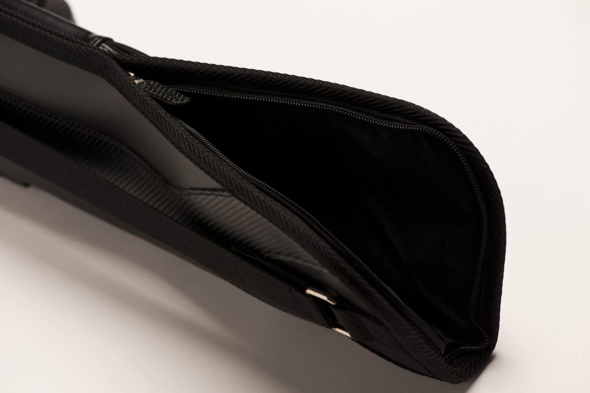 QK-S Billard-Tasche Archer 1/1 Für Pool-Billard-Queues, Aus Vinyl Und Nylon, Mit Schultergurt, Tragegriff Und Seitentasche Für Billardzubehör – Bild 5